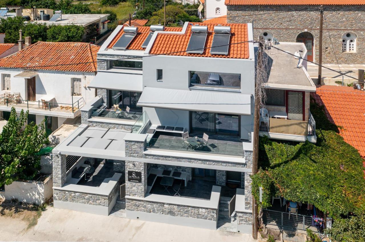 La Perla Suites Agioi Apostoloi (Evia) Exterior foto
